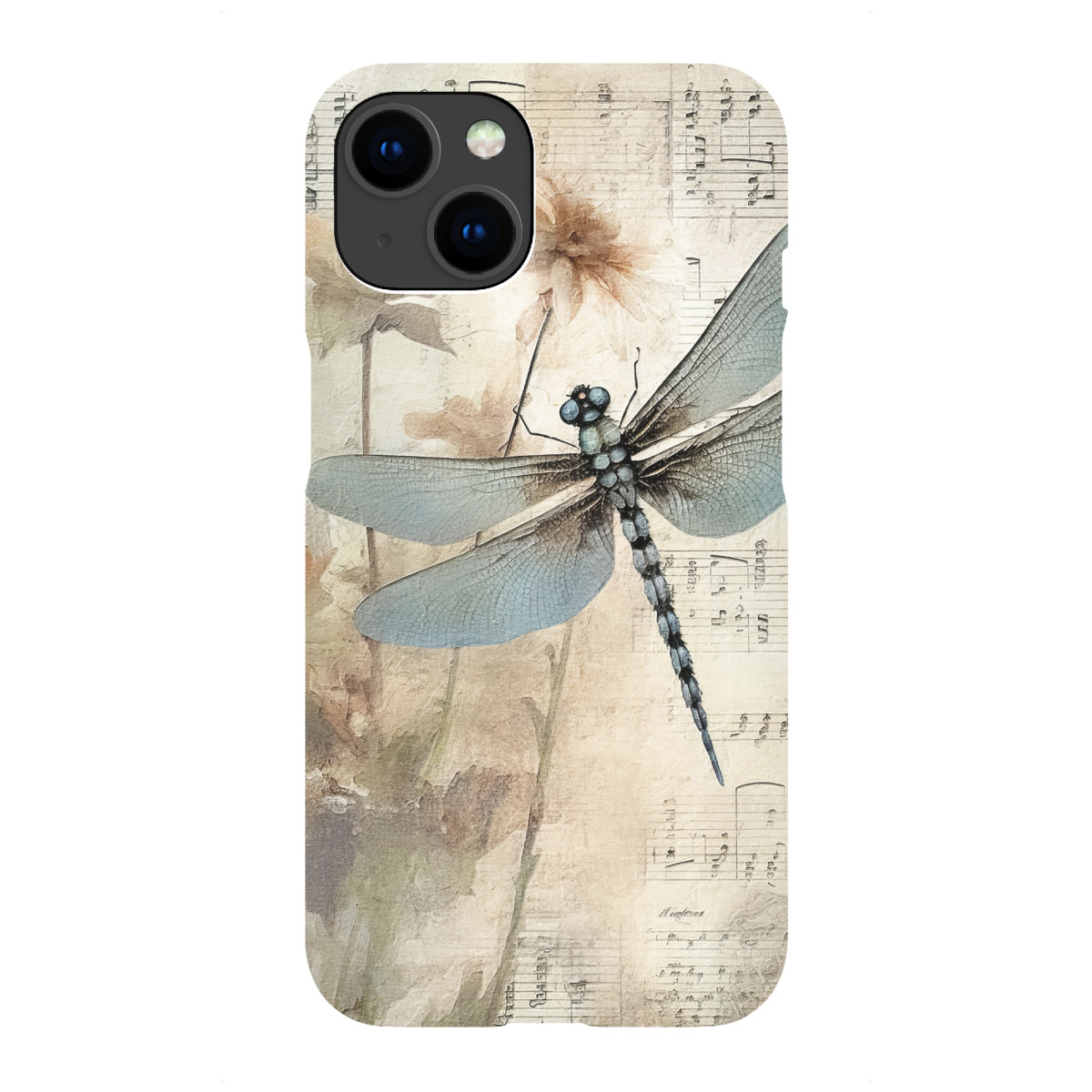 iPhone "Musikalische Libelle A" Premium-Case Handyhülle artboxONE