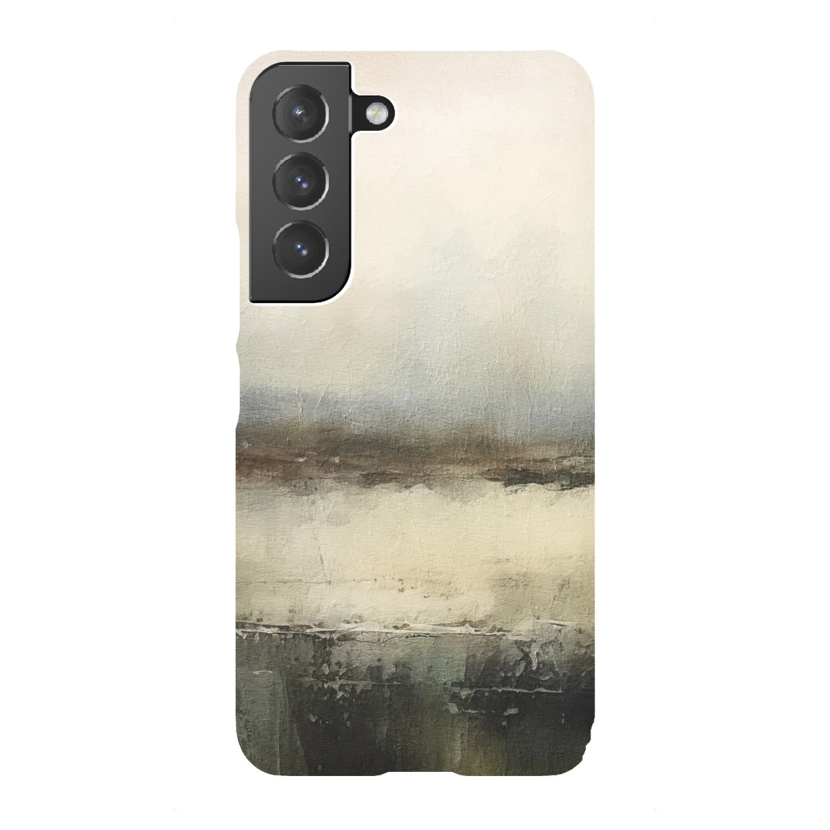 Samsung Galaxy "Gedämpfte abstrakte Landschaft F" Premium-Case Handyhülle artboxONE