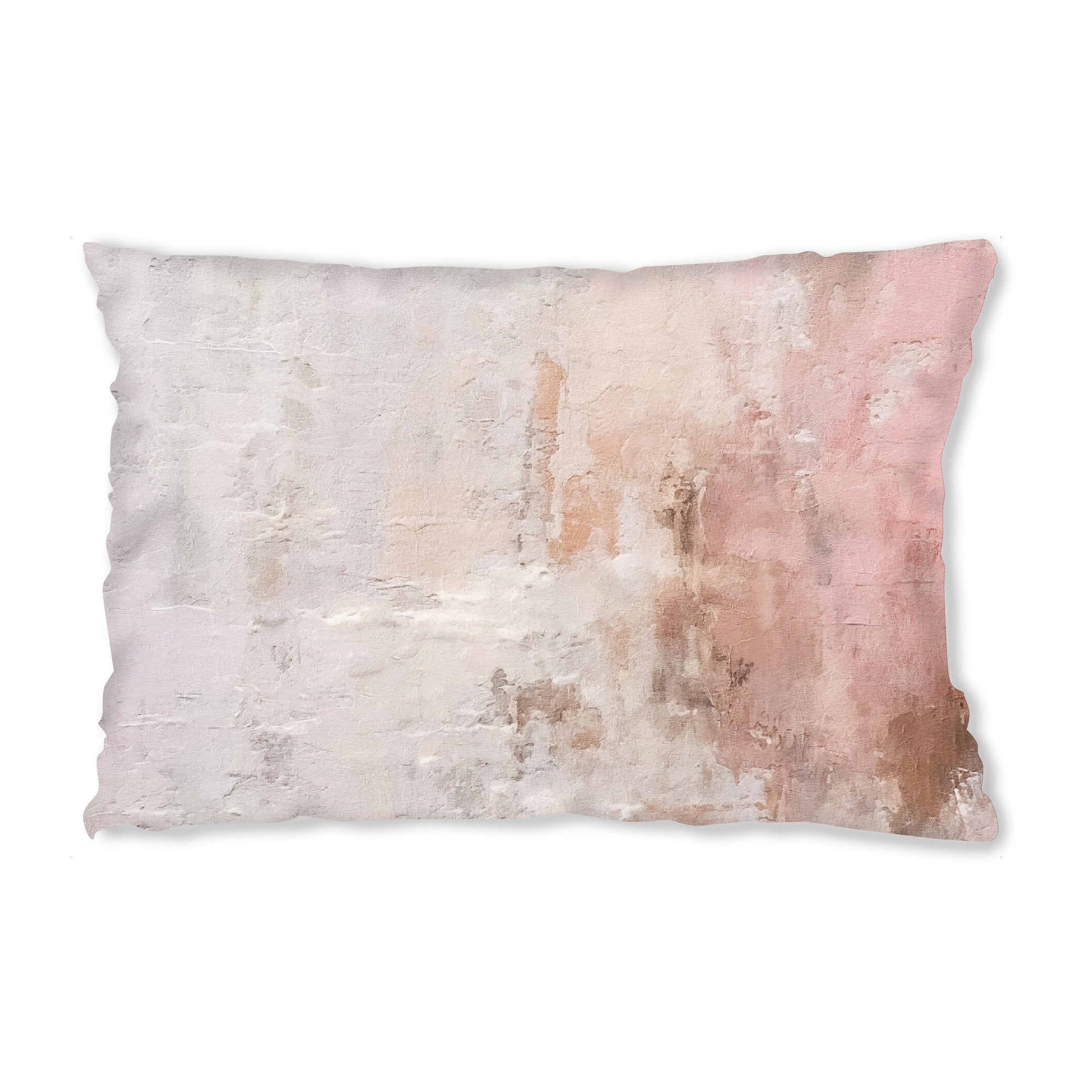 Design-Kissen "Rosa Grunge A" artboxONE - Abstrakt - Abstrakt,Rosa,Grunge,Dekorativ - Bild abstrakt