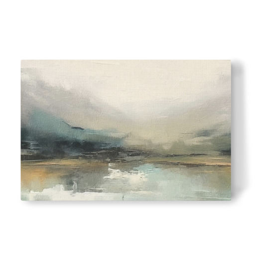 Gedämpfte abstrakte Landschaft K