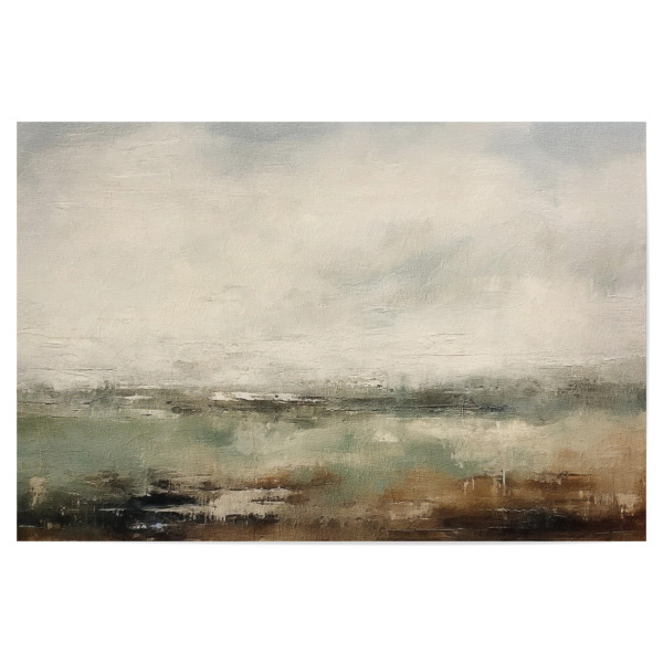 Poster 30x20 cm "Gedämpfte abstrakte Landschaft C" artboxONE - Natur,Abstrakt - Landschaft,Horizont,Natur,Neutral,Abstrakt