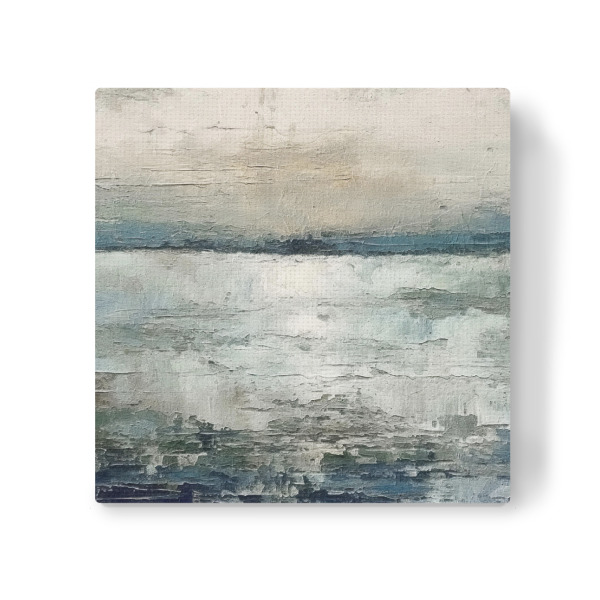 Leinwandbild "Rustikale Meereslandschaft F" artboxONE - Abstrakt - Meer,Küste,Abstrakt,Dekorativ