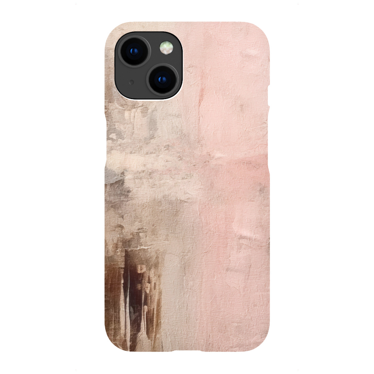 "Rosa Grunge I"für iPhone - Premium-Case Handyhülle artboxONE