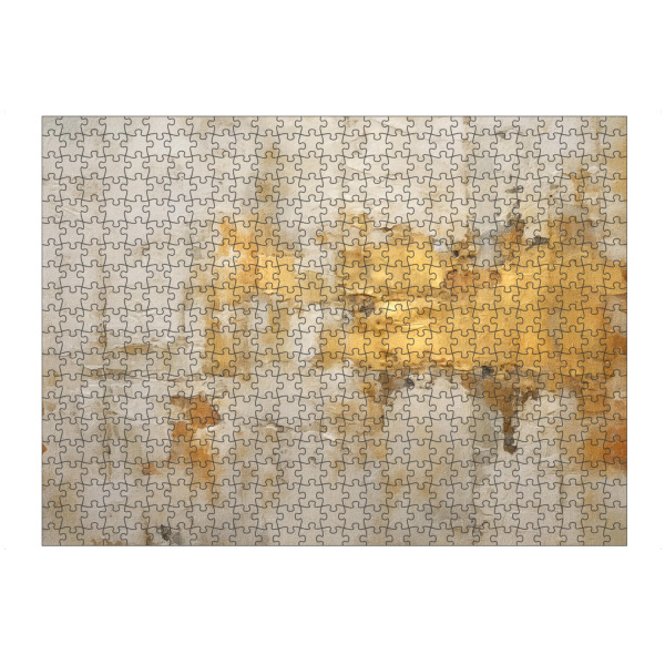 artboxONE Puzzle "Elfenbein und Gold Grunge L" artboxONE - Abstrakt - Gold,Grunge,Abstrakt,Dekorativ - Bild gold