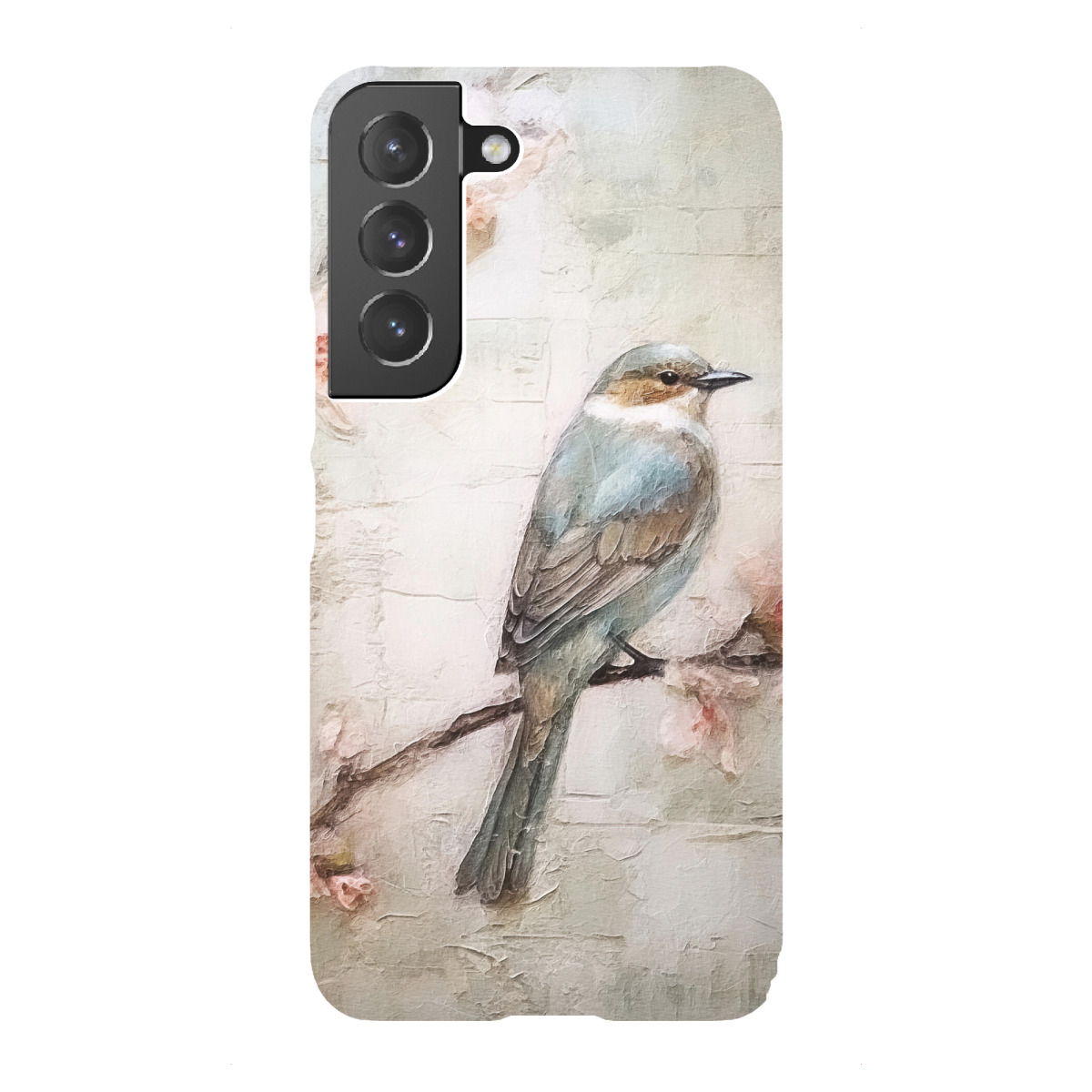 "Kirschblütenvogel I"für Samsung Galaxy - Premium-Case Handyhülle artboxONE
