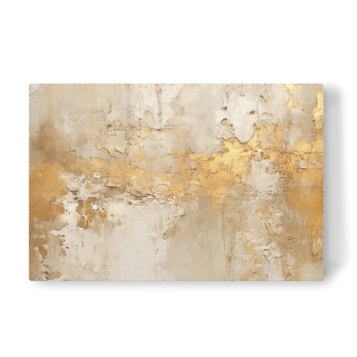 Ivory and Gold Grunge B