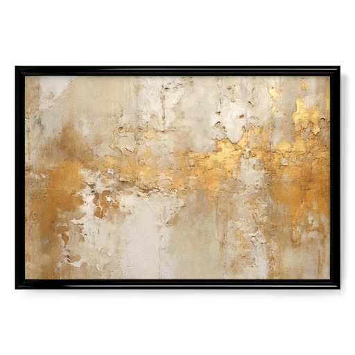 Ivory and Gold Grunge B