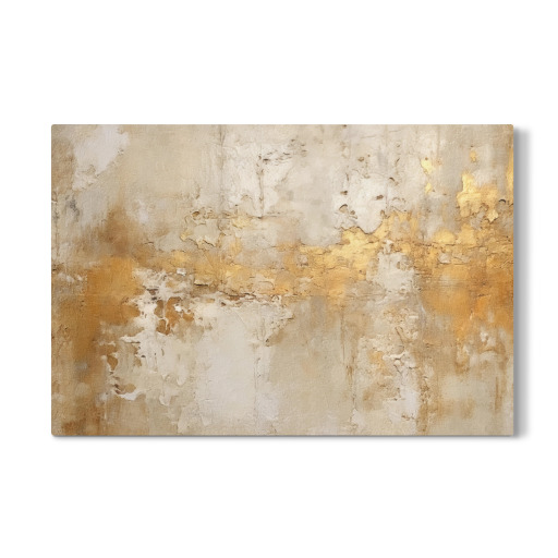 Ivory and Gold Grunge B