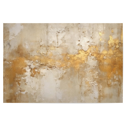 Elfenbein und Gold Grunge B