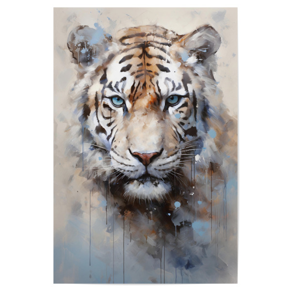Poster 30x20 cm "Tiger Abstract (matart)" artboxONE - Tiere - Tiger,Tigers,Cat,Cats,Animal,Animals,Nature,Wild,Wildlife,Abstract,Modern