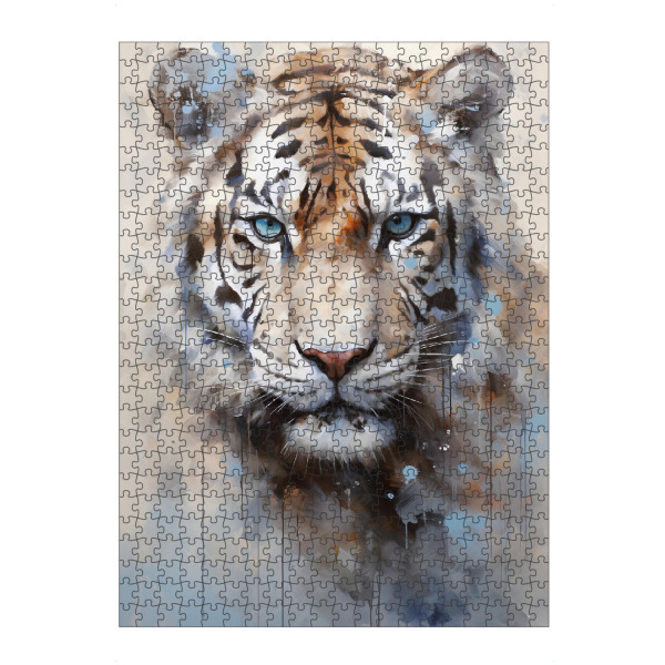 artboxONE Puzzle "Tiger Abstract (matart)" artboxONE - Tiere - Tiger,Tigers,Cat,Cats,Animal,Animals,Nature,Wild,Wildlife,Abstract,Modern