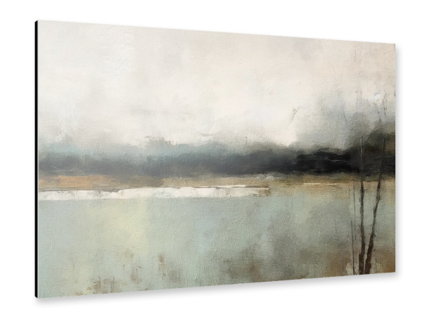 Alu-Dibond "Muted Abstract Landscape G" 30x20 cm artboxONE