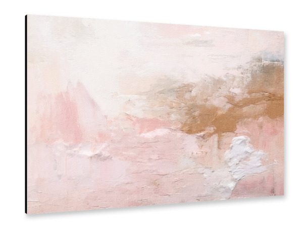 Alu-Dibond "Rosa Grunge K" 30x20 cm artboxONE