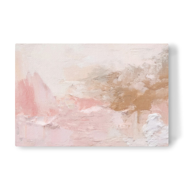 Leinwandbild "Rosa Grunge K" artboxONE - Abstrakt - Grunge,Rosa,Abstrakt,Dekorativ