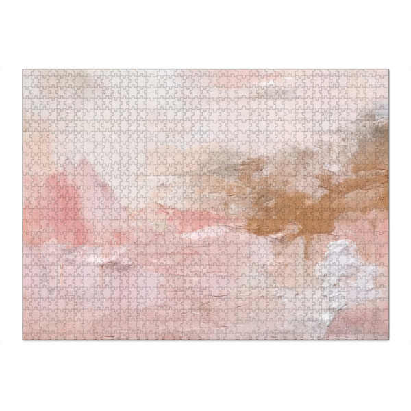 Puzzle Ravensburger "Rosa Grunge K" artboxONE - Abstrakt - Grunge,Rosa,Abstrakt,Dekorativ - Bild grunge