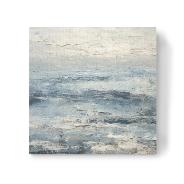 Leinwandbild "Rustikale Meereslandschaft A" artboxONE - Abstrakt - Abstrakt,Meer,Küste,Dekorativ