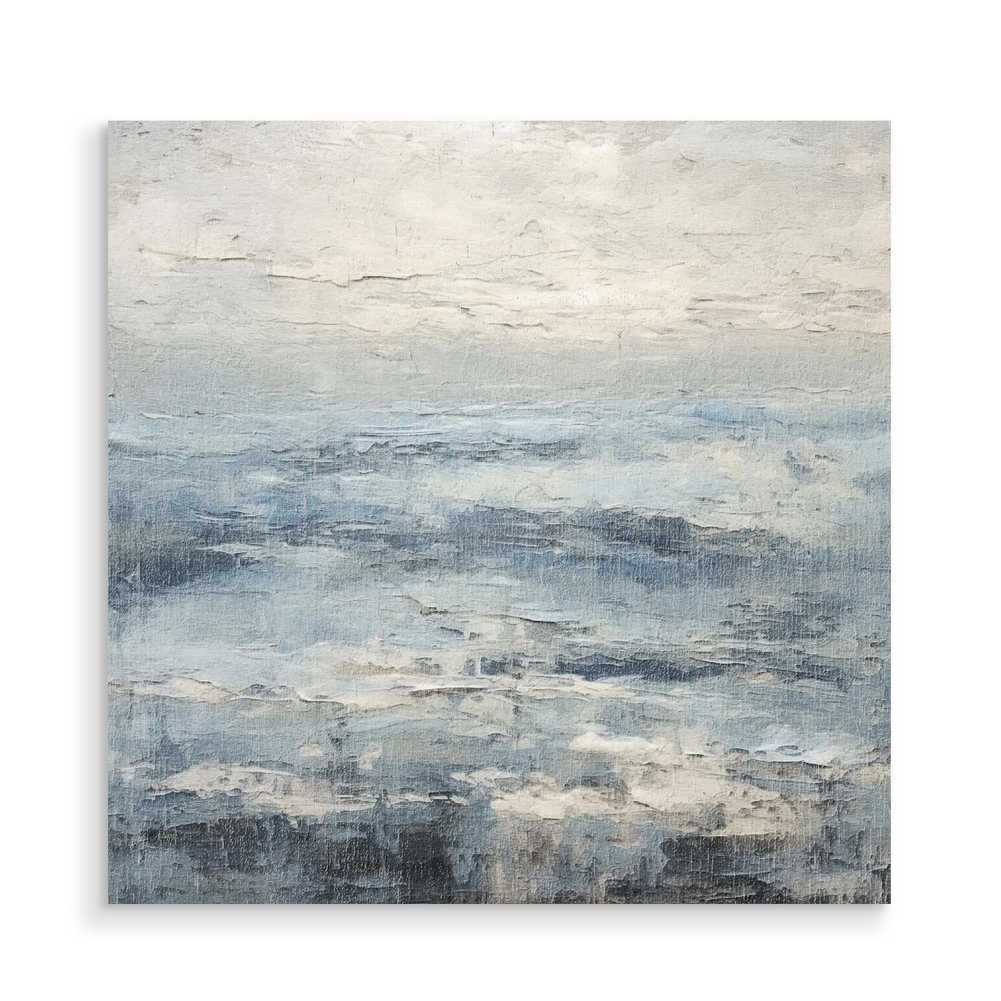 Holzbild "Rustikale Meereslandschaft A" artboxONE - Abstrakt - Abstrakt,Meer,Küste,Dekorativ