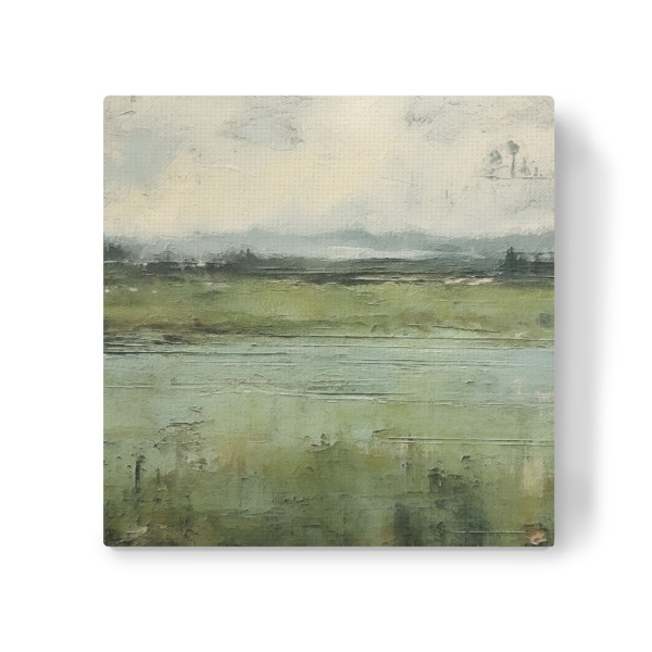 Leinwandbild "Rustikale Landschaft E" artboxONE - Natur,Abstrakt - Landschaft,Natur,Abstrakt,Horizont