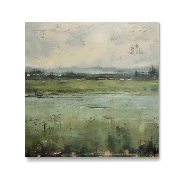 Galerie-Print "Rustikale Landschaft E" 30x30 cm artboxONE