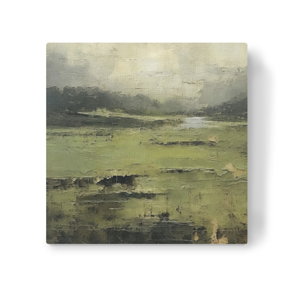 Leinwandbild "Rustikale Landschaft J" artboxONE - Natur,Abstrakt - Natur,Abstrakt,Landschaft,Horizont