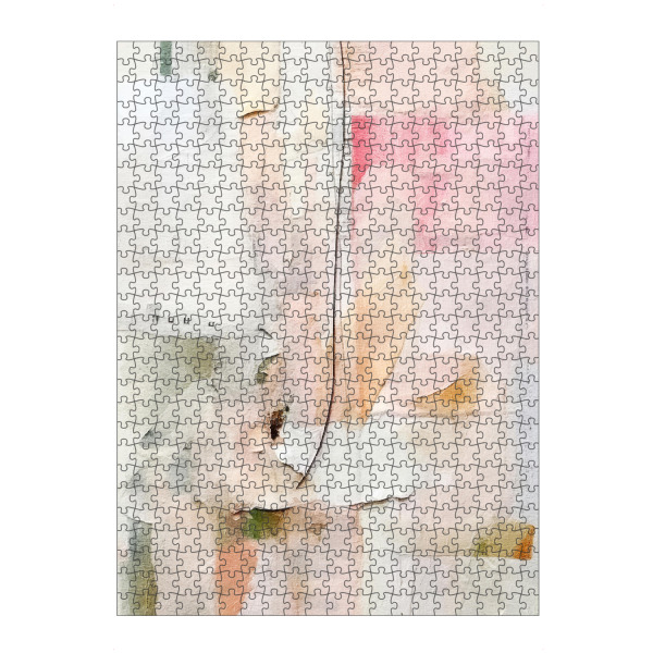 Puzzle Ravensburger "Pastell-Blütenblatt-Collage G" artboxONE - Floral,Abstrakt - Blumen,Blume,Blütenblätter,Collage,Dekorativ - Bild blumen