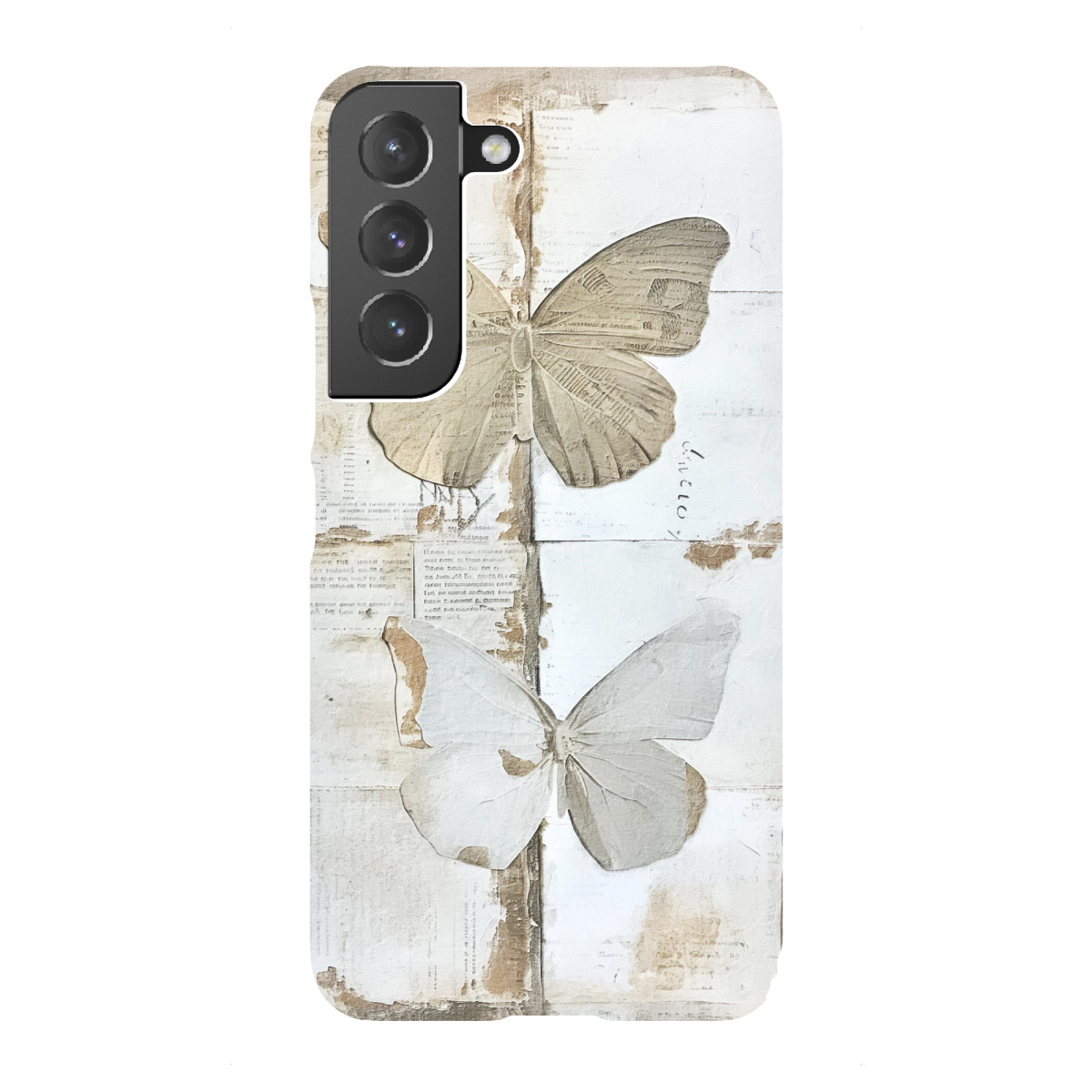 "Vintage Schmetterling A"für Samsung Galaxy - Premium-Case Handyhülle artboxONE