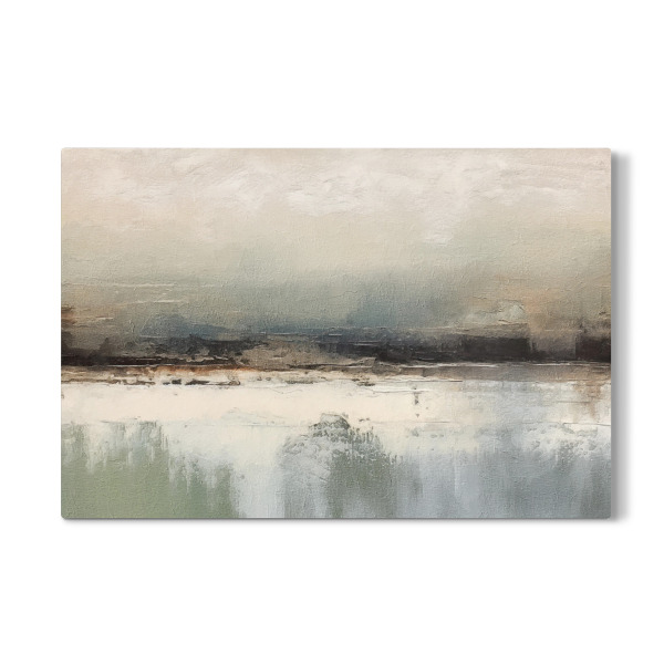 Galerie-Print "Gedämpfte abstrakte Landschaft I" 30x20 cm artboxONE