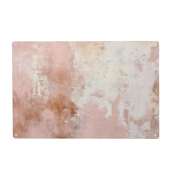 Holzbild "Rosa Grunge E" artboxONE - Abstrakt - Grunge,Rosa,Abstrakt,Dekorativ