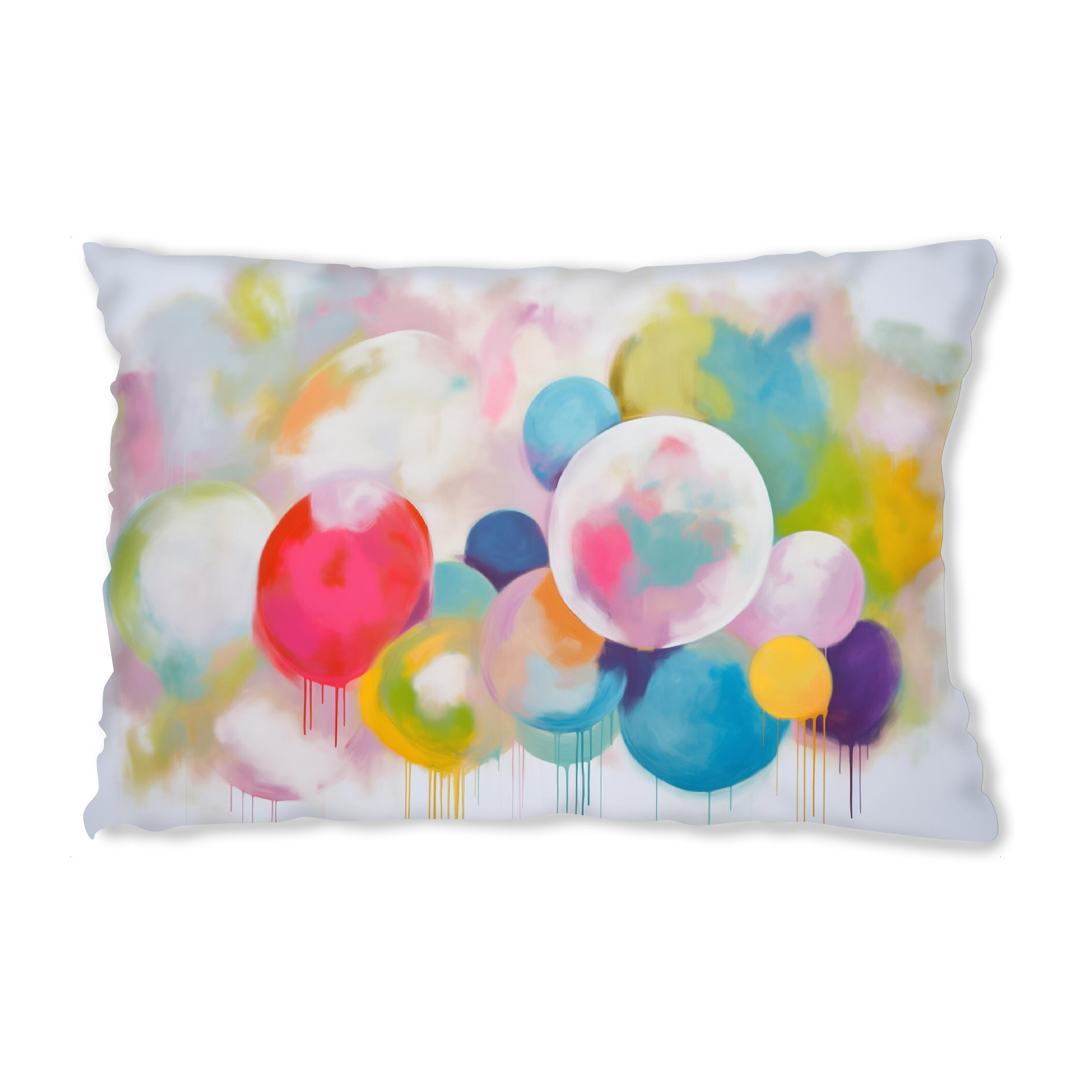 Design-Kissen "Bunte rund Party" artboxONE - Abstrakt,Geometrie