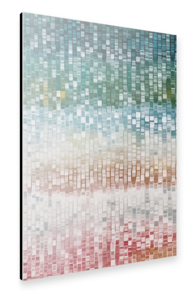 Alu-Dibond "Mosaik Muster" 30x20 cm artboxONE