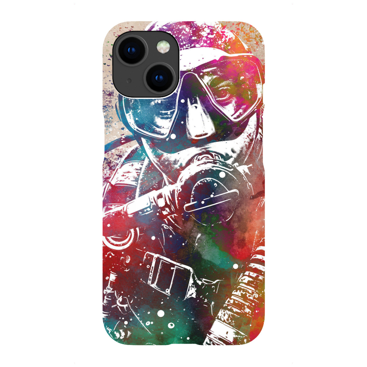iPhone "Sporttauchen Kunst E" Premium-Case Handyhülle artboxONE