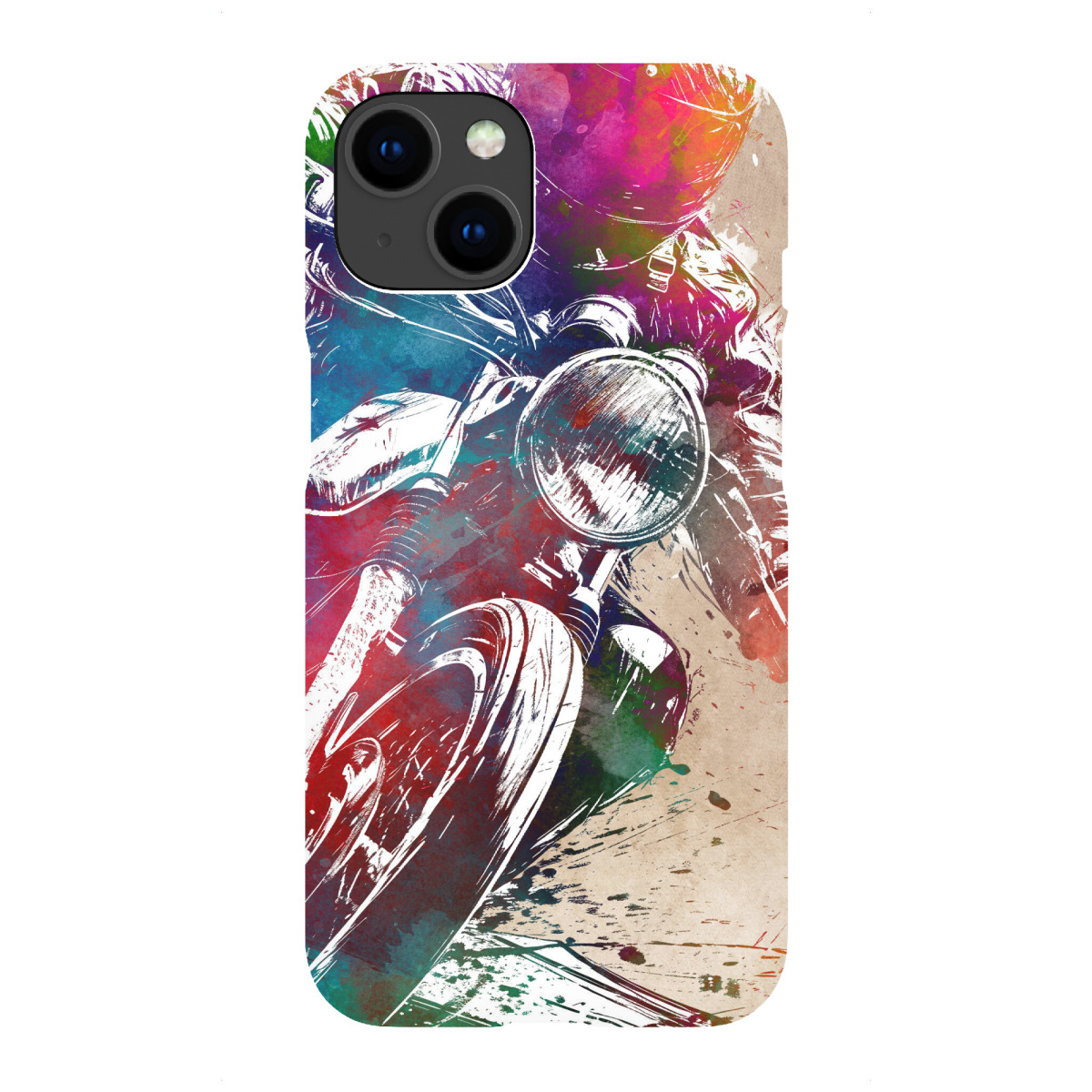 iPhone "Motorradrennsport Kunst G" Premium-Case Handyhülle artboxONE