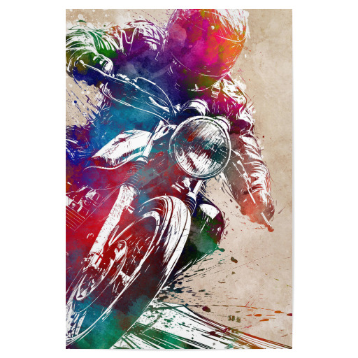 Motorradrennsport Kunst G