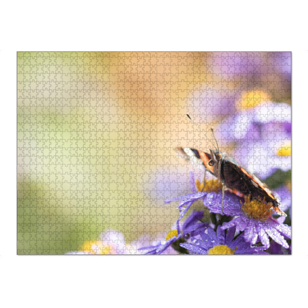 Puzzle Ravensburger "Butterfly, my Butterfly" artboxONE - Natur,Floral,Tiere