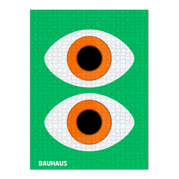 Puzzle Ravensburger "Bauhaus 2 eye" artboxONE - Abstrakt - Bauhaus,Contemporary,Retro,Geometric,Bauhaus art,Bauhaus style,Modern - Bild bauhaus