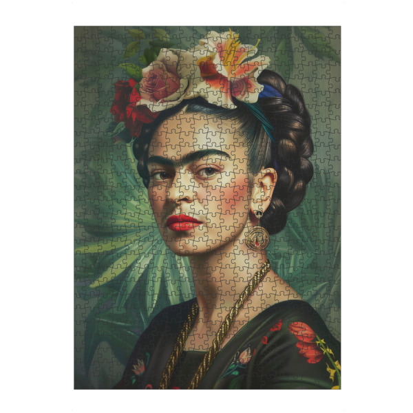 Puzzle Ravensburger "Frida Tropical Elegante Kunst" artboxONE - Natur,Floral,Menschen