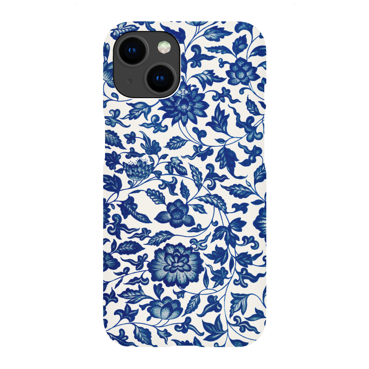 iPhone "Owen Jones - Blue flower pattern" Premium-Case Handyhülle artboxONE