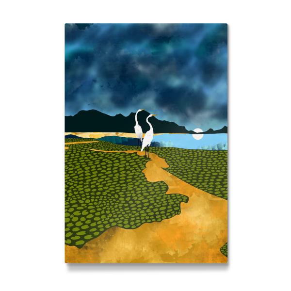 Galerie-Print "Silberreiher auf Honeymoon Island" 30x20 cm artboxONE