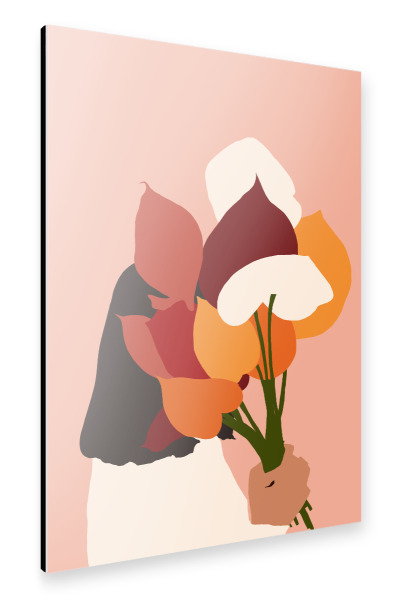 Alu-Dibond "Die Komfortzone" 30x20 cm artboxONE