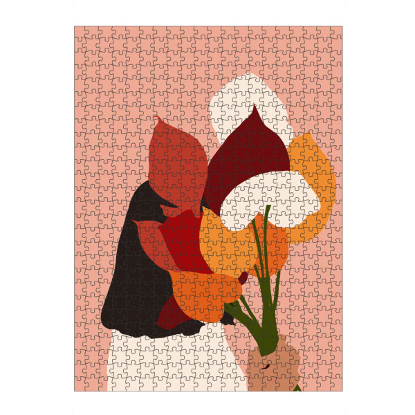 Puzzle Ravensburger "Die Komfortzone" artboxONE - Floral,Menschen