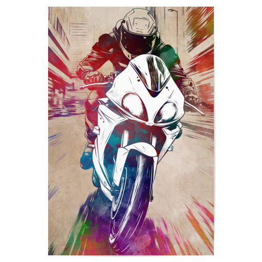 Motorsport-Sportkunst H