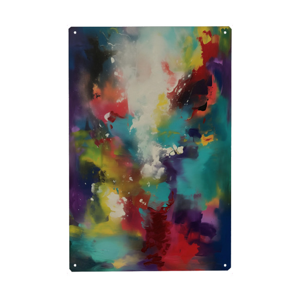 Holzbild "Abstrakte Dynamik" artboxONE - Abstrakt,Geometrie,Marmor