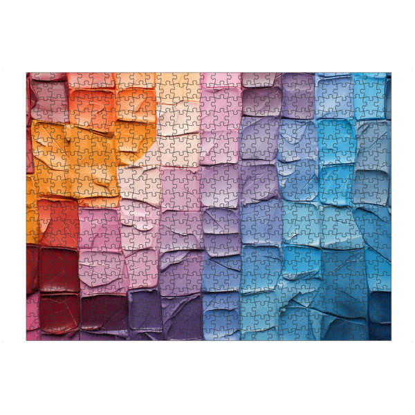 artboxONE Puzzle "Große bunte Vierecke" artboxONE - Abstrakt,Architektur,Geometrie