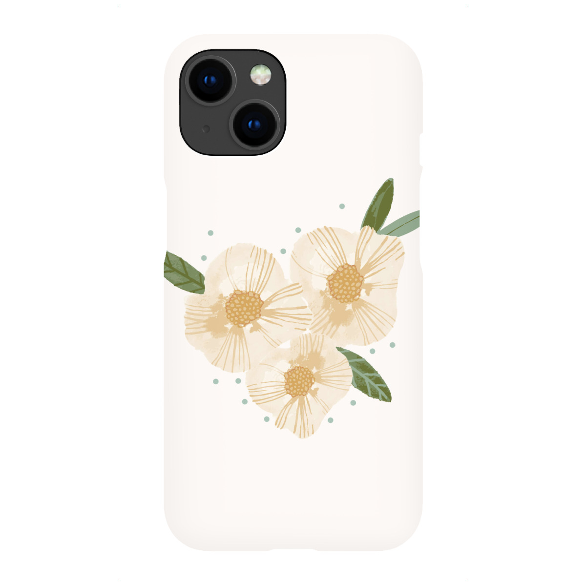 iPhone "Lisa Dolson - Floral" Premium-Case Handyhülle artboxONE