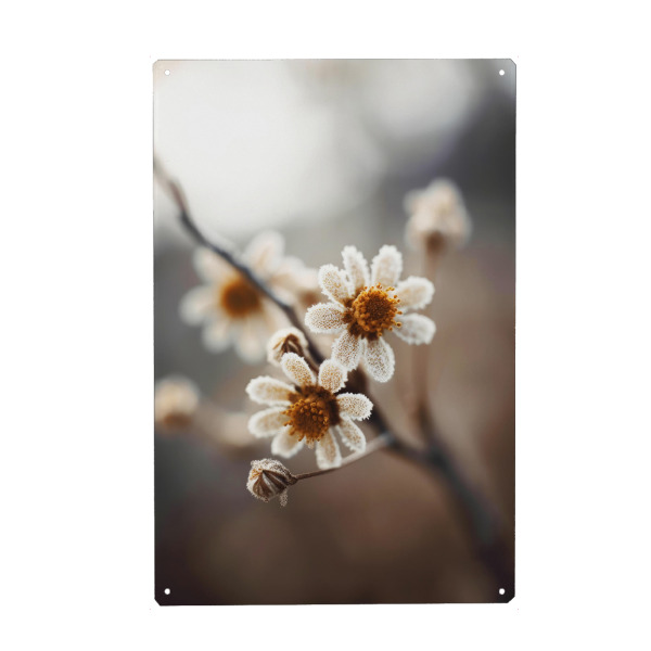 Metall Poster "Pastelles Natur Makro (Zwölf)" artboxONE - Natur,Floral - Natur,Fotografie,Blume,Blumen,Blüten,Makro - Blechschild