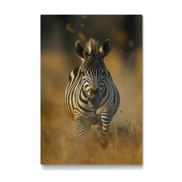 Galerie-Print "Laufendes Zebra" 75x50 cm artboxONE