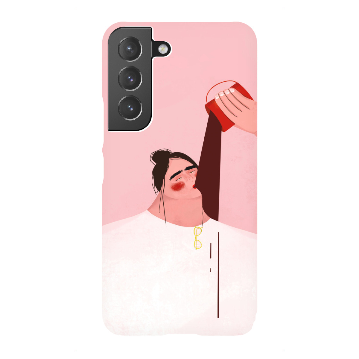 Samsung Galaxy "Oh. Ofi - Montagmorgen" Premium-Case Handyhülle artboxONE