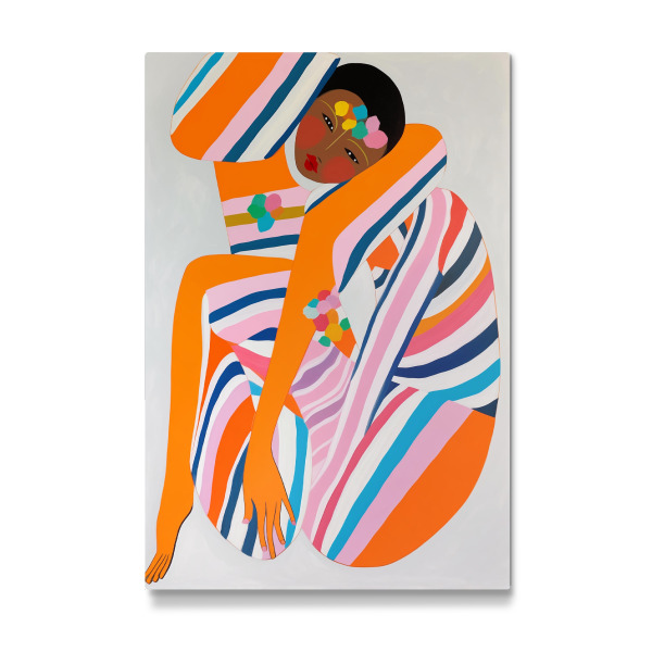 Galerie-Print "Feminine Streifen" 30x20 cm artboxONE