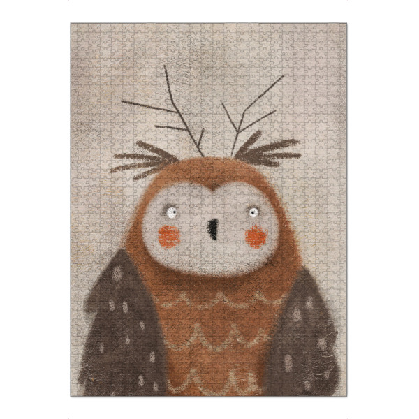 Puzzle Ravensburger "Nelli Suneli - Eule" artboxONE - Natur,Für Kinder,Tiere