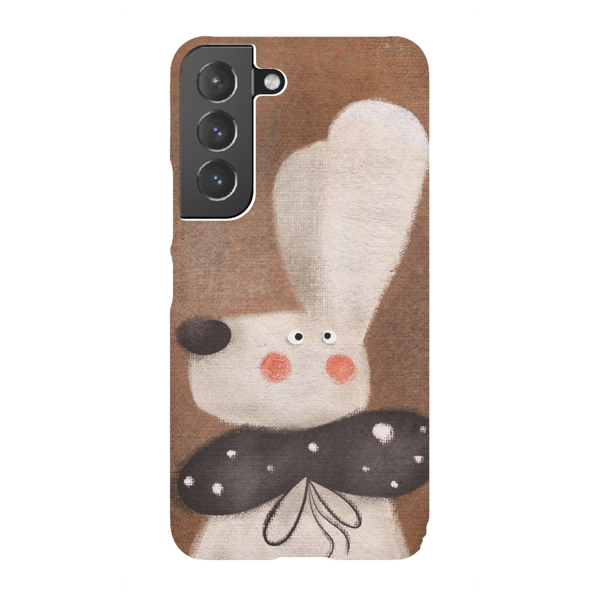 "Nelli Suneli - Hase mit Schleife"für Samsung Galaxy - Premium-Case Handyhülle artboxONE